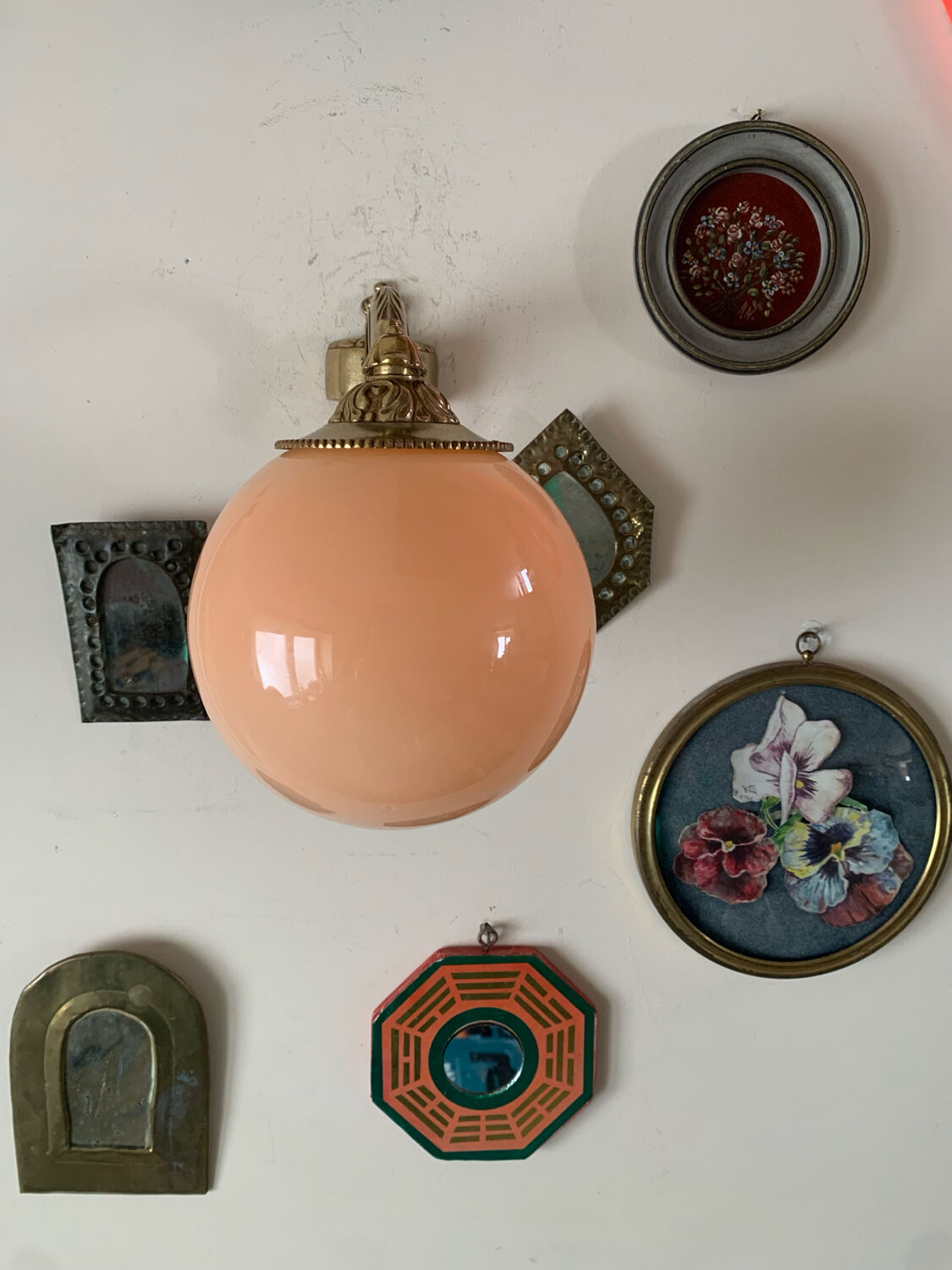 Pair of antique wall sconces