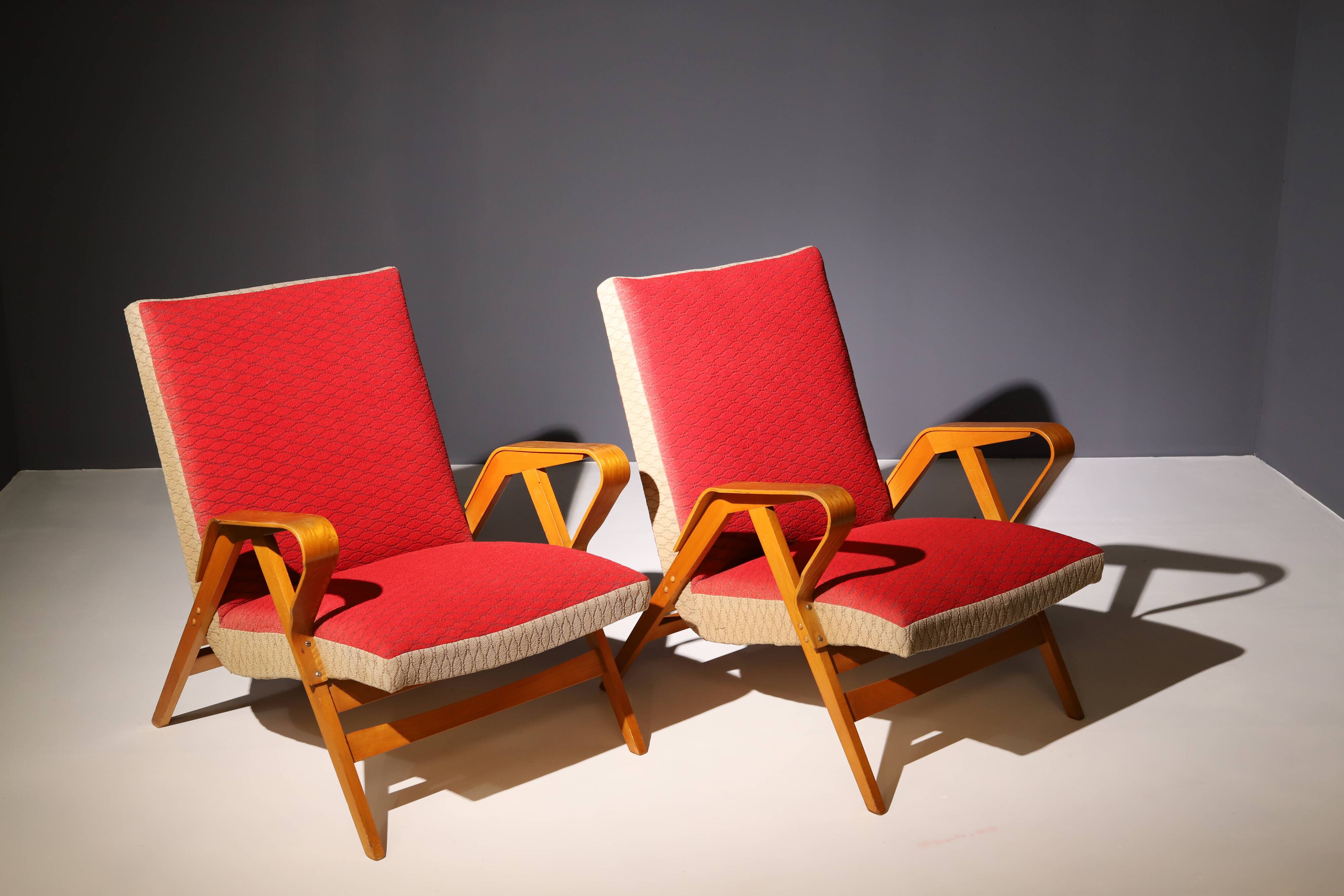 Pair of armchairs by František Jirák for TATRA nabytok, 1970´s, Czechoslovakia