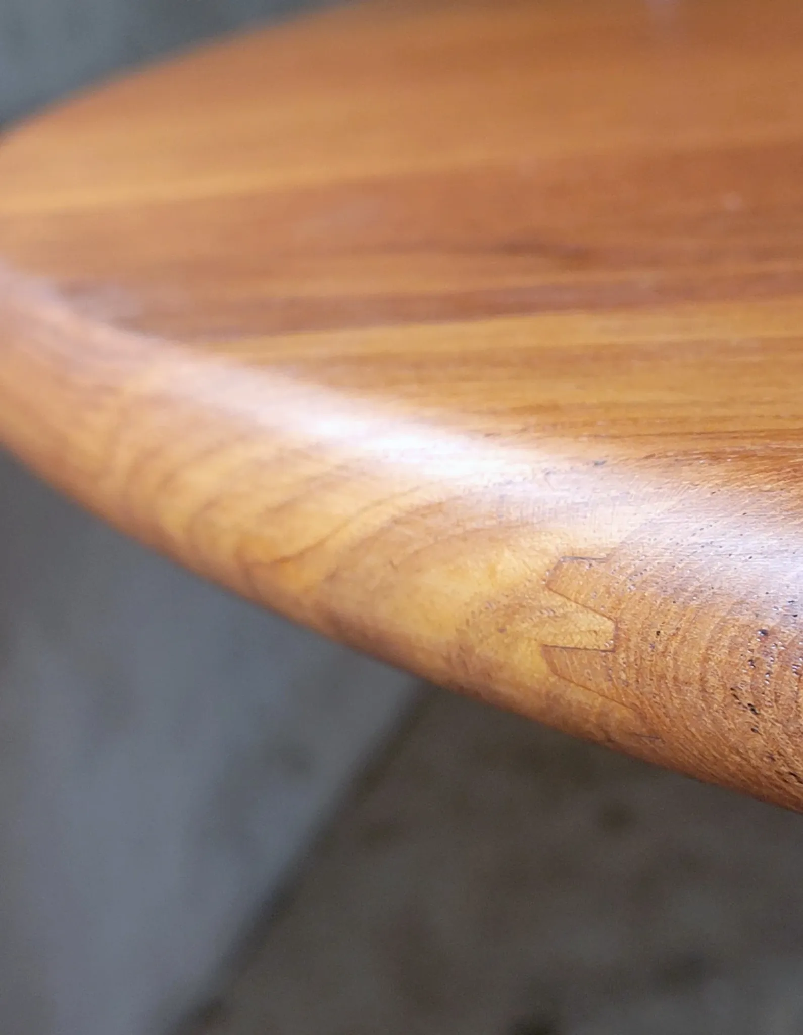 Solid teak Danish extendable dining table, 1960s