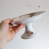 Compotier en terre de fer polychrome modèle «Guirlandes» de la manufacture Onnaing