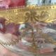 Crystal salad bowl