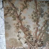 Tapestry gallant scene gobelin panel