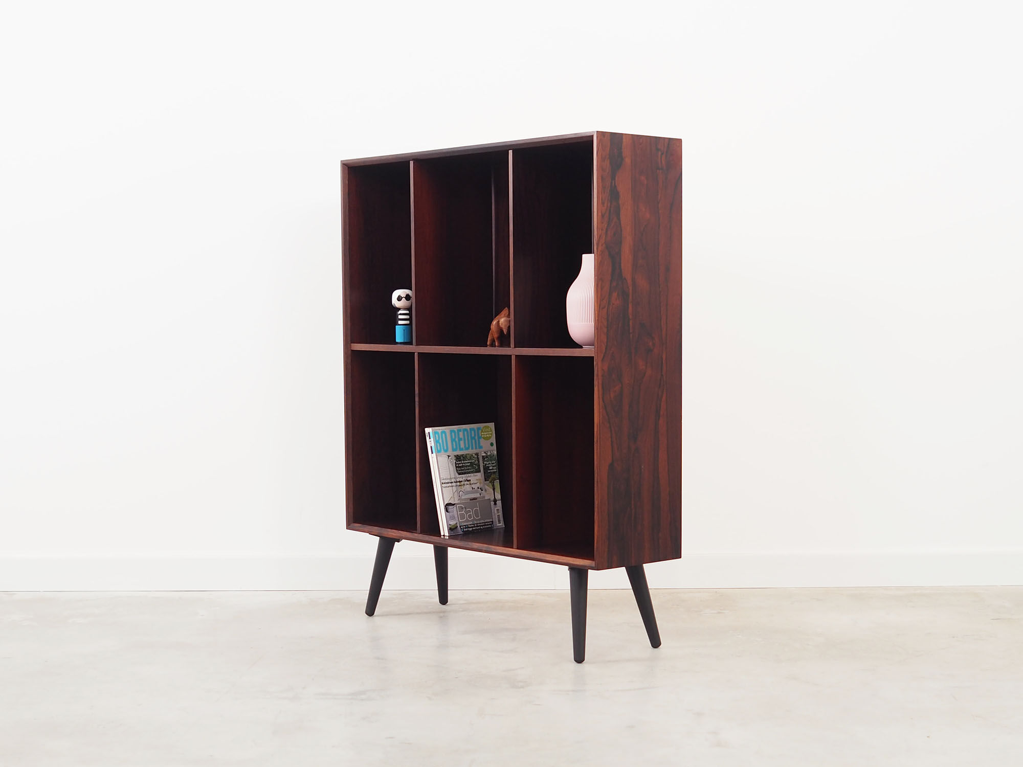 Rosewood bookcase, Danish design, 60s, production: Denmark