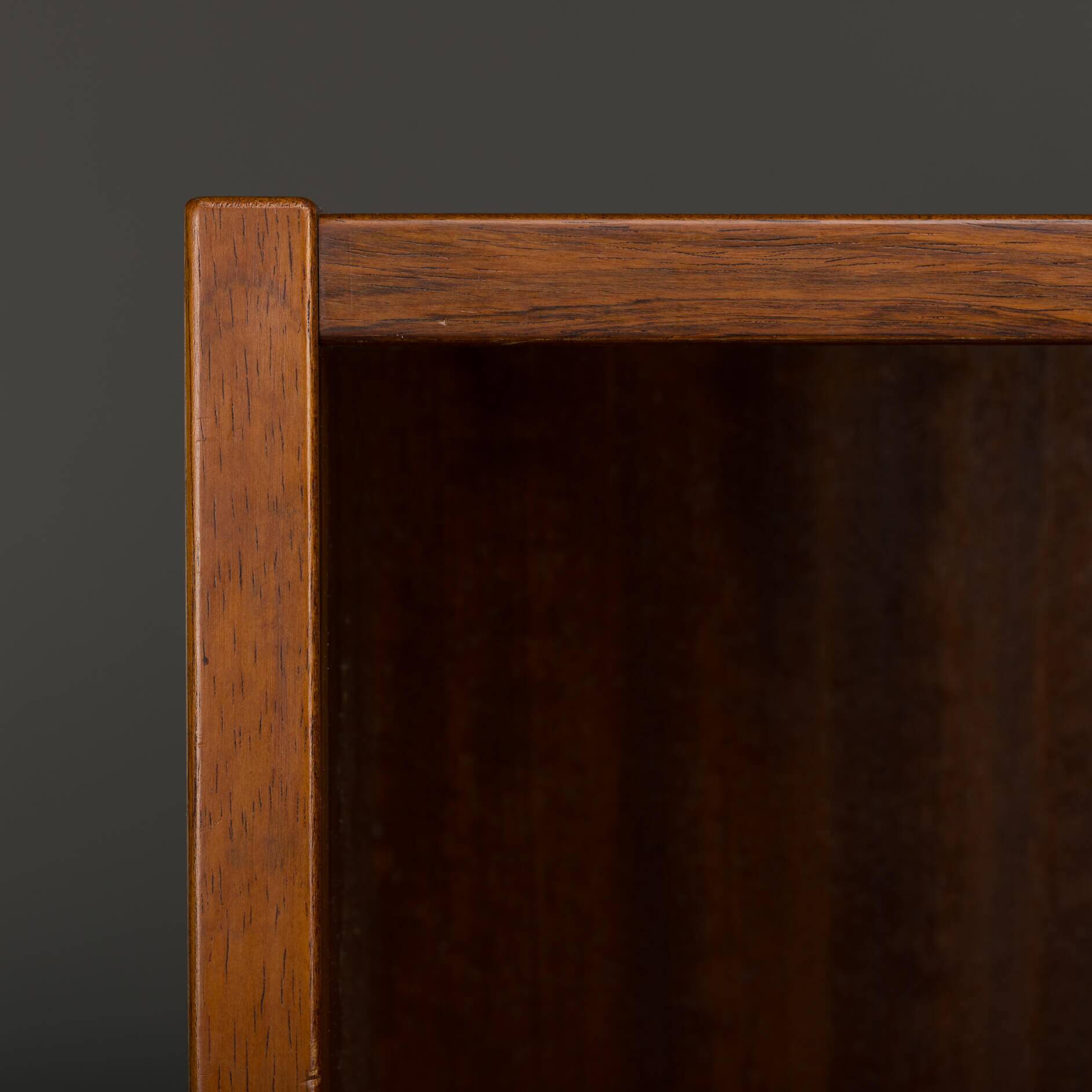 Danish midcentury modern  Rosewood Bookcase by Hundevad & Co, 1960s