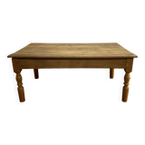Old solid wood coffee table