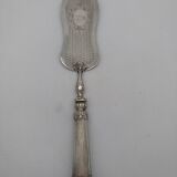 Silver and silver-filled pie server. 19th century.