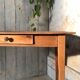 Table d'appoint esprit table de ferme