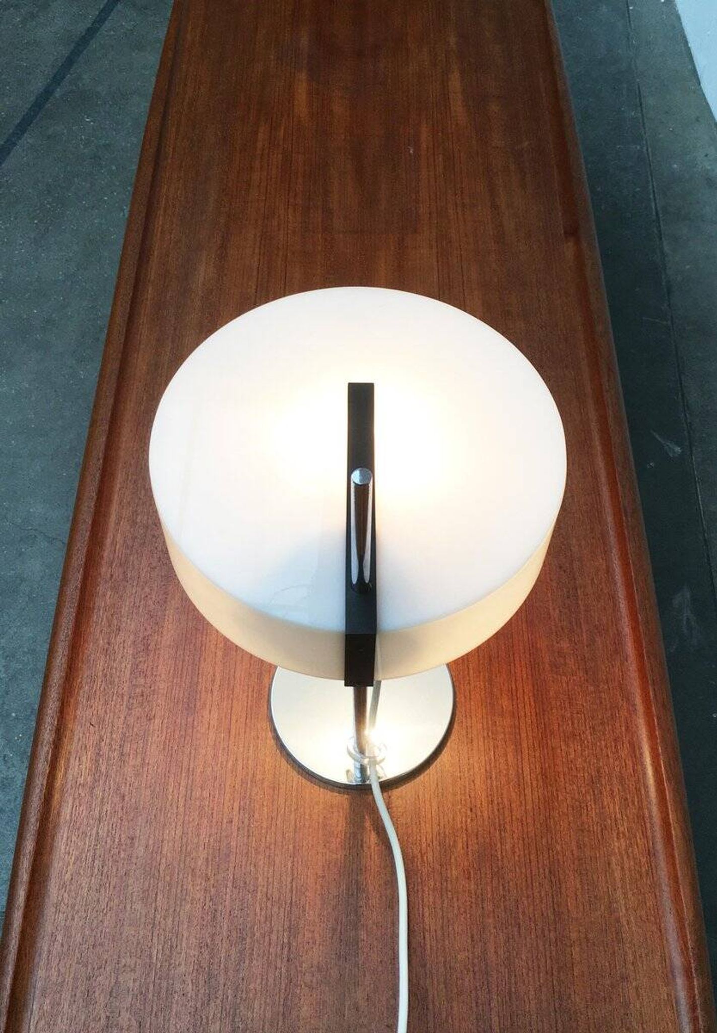 Mid-century German acrylic table lamp by Cosack.