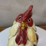 Coq en céramique