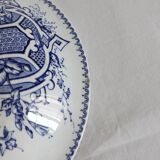 Compotier en terre de fer "cartouches" u&c sarreguemines