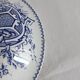 Ironstone fruit bowl "cartouches" u&c sarreguemines