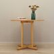 Beech round table, Danish design, 1990s, production: Denmark
