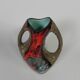 Vallauris Fat Lava Vase, 1950s