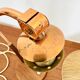 Lampe de table en sisal et teck par Temde