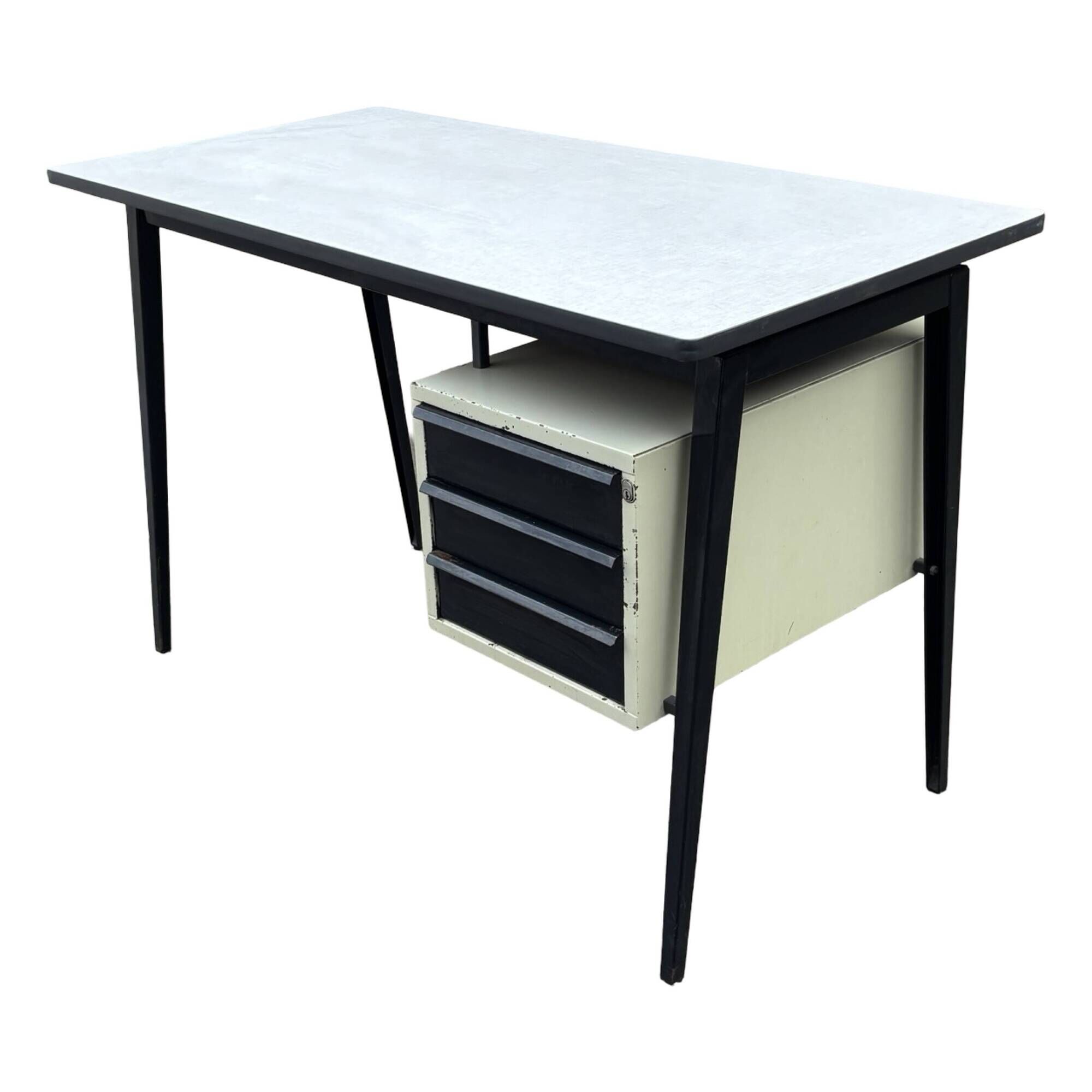 Vintage Marko Desk – 1960s Design School Desk Industrial