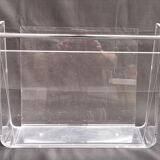 Vintage Plexiglas Magazine Rack 70 DAVID LANGE