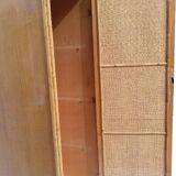 Wardrobe clear rattan
