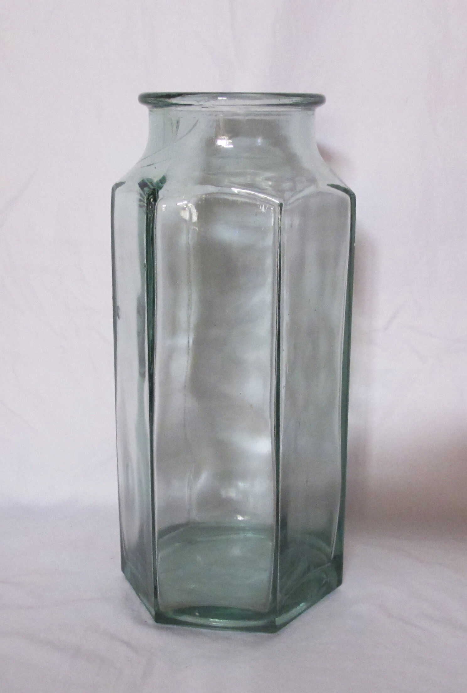 Large glass vase