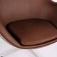 The Egg - Model 3316 - Brown leather - Arne Jacobsen - Fritz Hansen