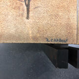 Japanese-style ceramic coffee table by Roger Capron circa 1960