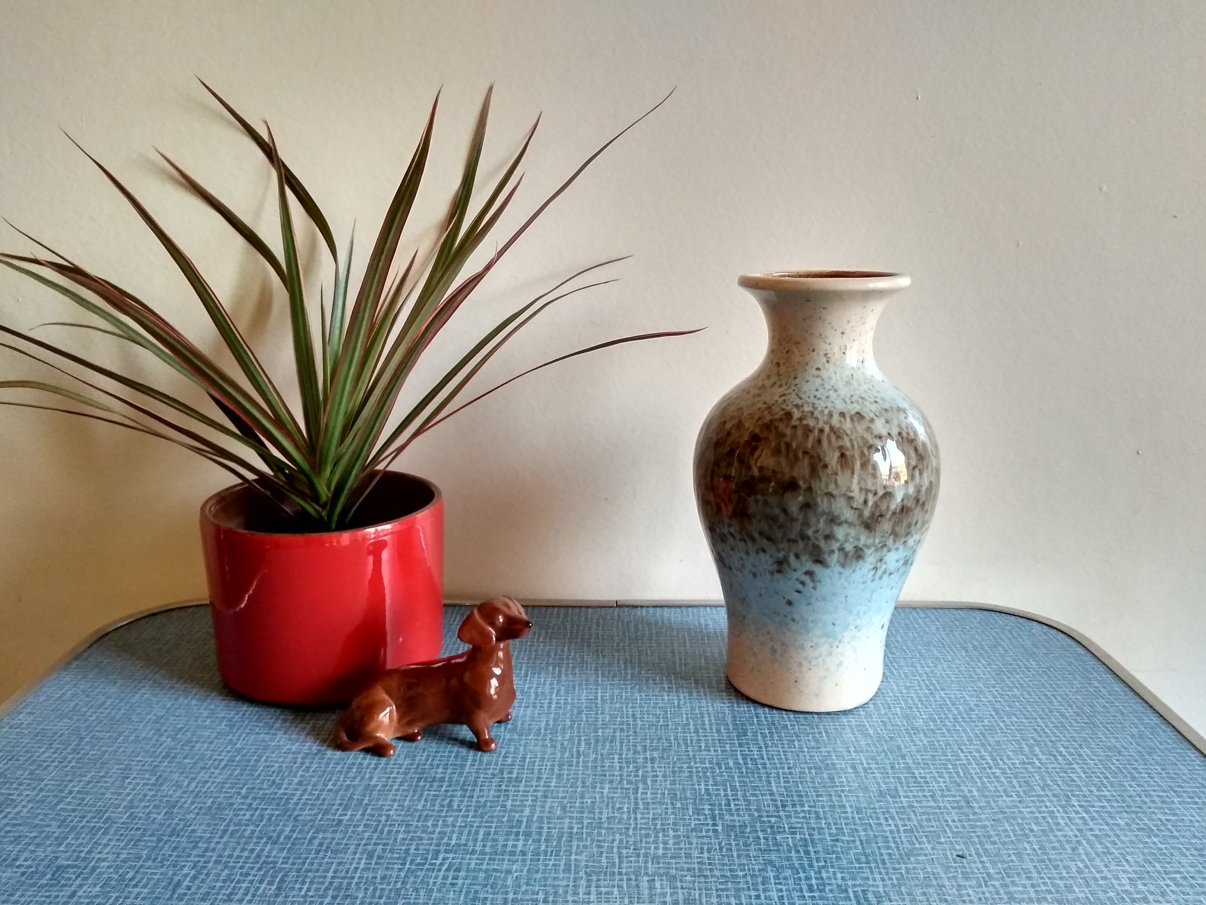 1970s West German Ceramic Vase by Scheurich