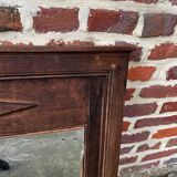 Beveled Mirror in solid wood