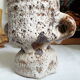 Vase vintage en grès forme libre 1970