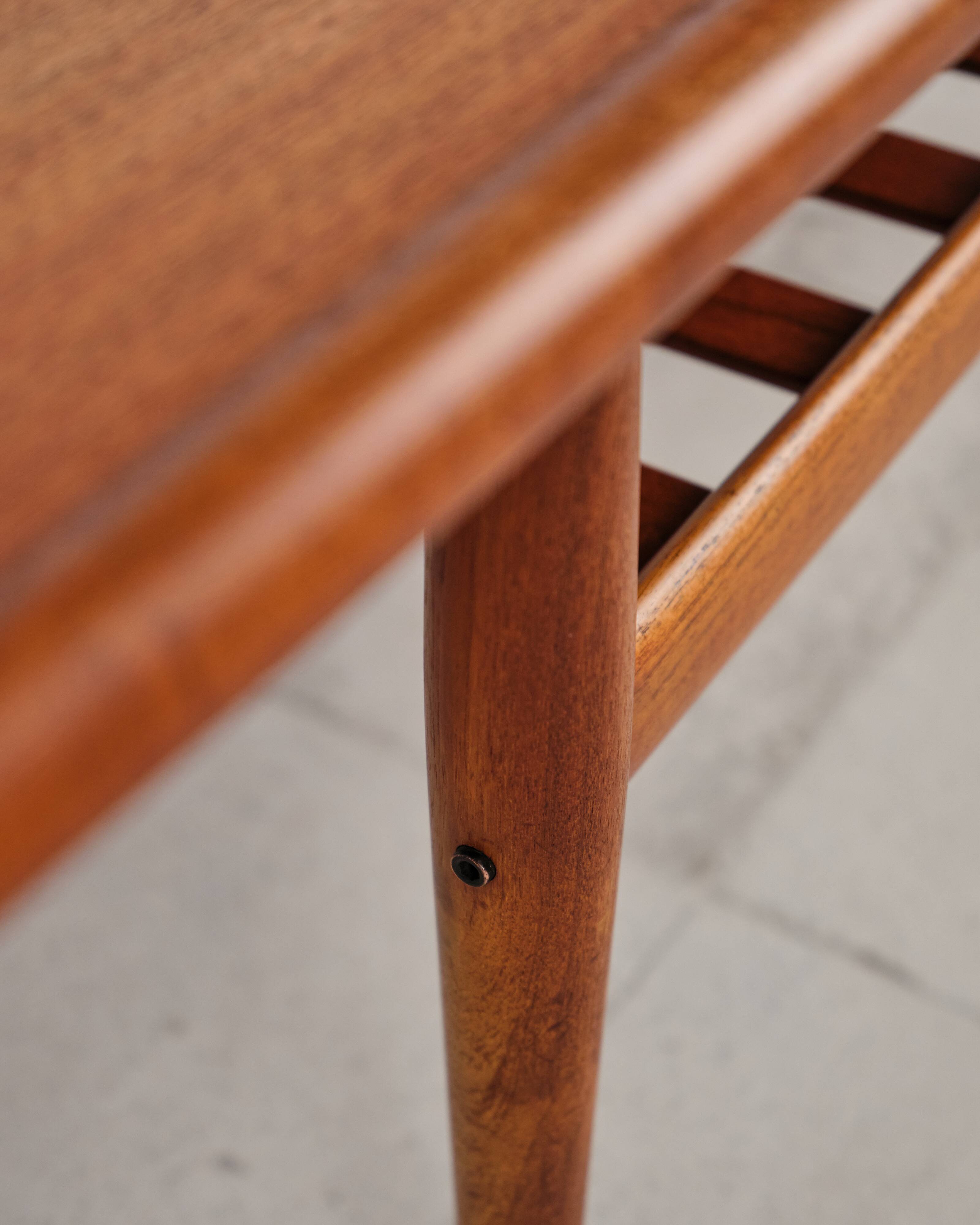Large coffee table by Grete Jalk, Mid-Century Danish design.