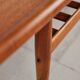 Large coffee table by Grete Jalk, Mid-Century Danish design.