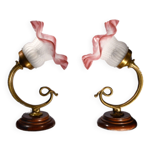 lot de 2 appliques forme