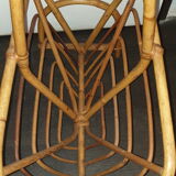 Rattan magazine holder