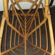 Rattan magazine holder