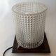 Lampe veilleuse en chêne 1940/1950
