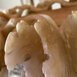 Large alabaster bowl Italy around 1900