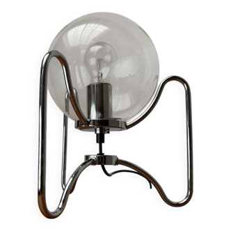 Mid-century space age tripod globe table lamp, 1960s