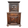 Louis XIII style two-piece recessed high wardrobe