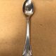 Series 12 old art deco coffee spoons vintage silver metal