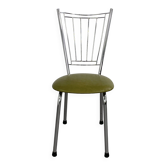 Vintage chrome metal chair