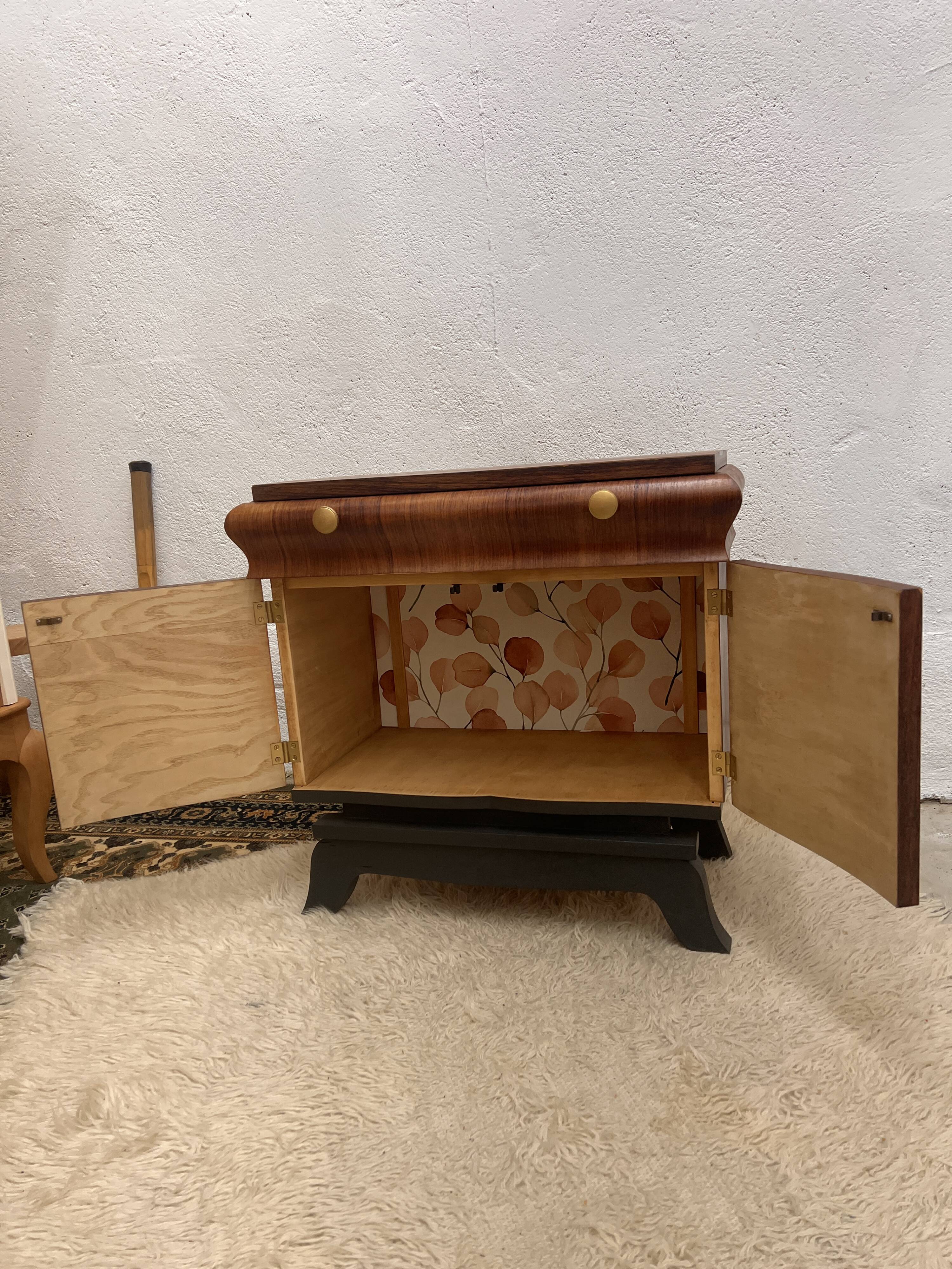 Art Deco side table - Rosewood, 1920s-1950s