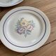 4 antique flat plates from ADP manufacture