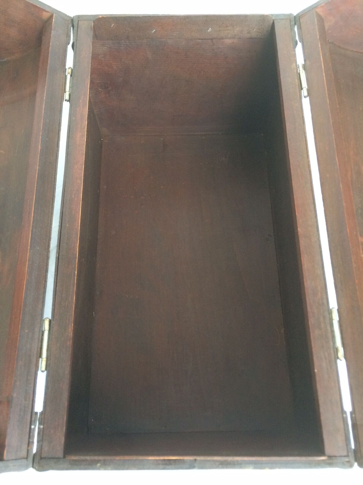 Old doctor wooden suitcase