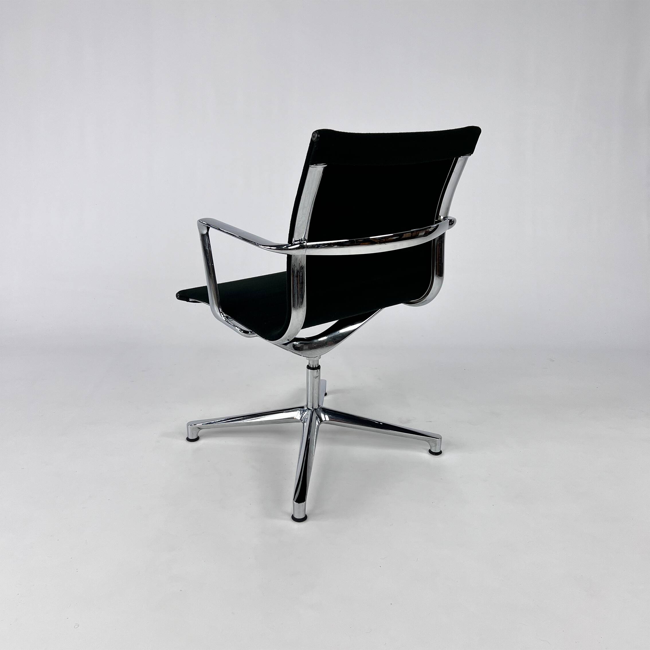 Italian-designed ICF UNA 708LC aluminum office chairs, 2000s