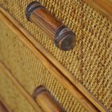 Rattan dresser 1970