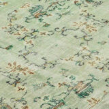 Anatolian handmade vintage rug 281 cm x 202 cm