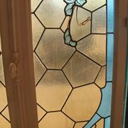 Paire de vitraux de Jacques Gruber art nouveau