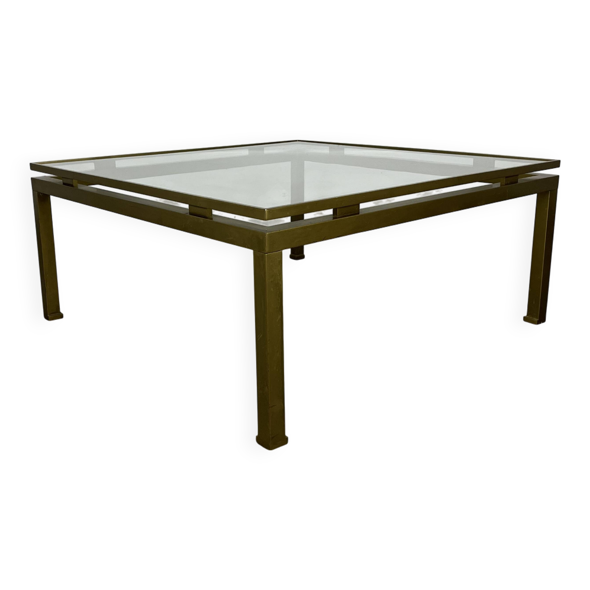 Table basse Guy Lefèvre pour Maison Jansen 1970