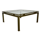 Table basse Guy Lefèvre pour Maison Jansen 1970