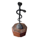 Bronze sculpture by Christian Jaccard: "Caduceus" – limited edition