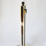 Metal and Plexiglas floor lamp foot