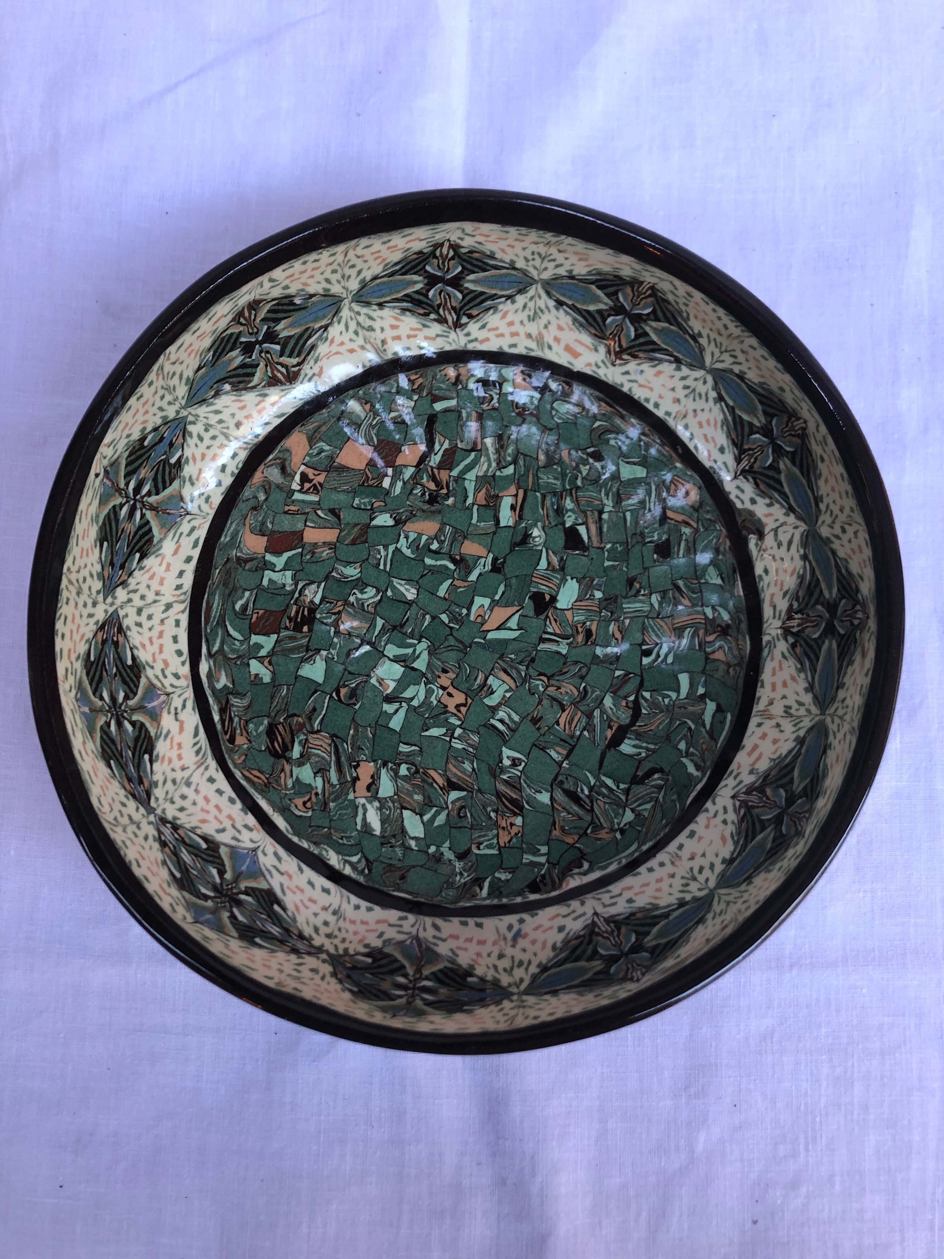 1950s Vallauris ceramic cup or empty pocket